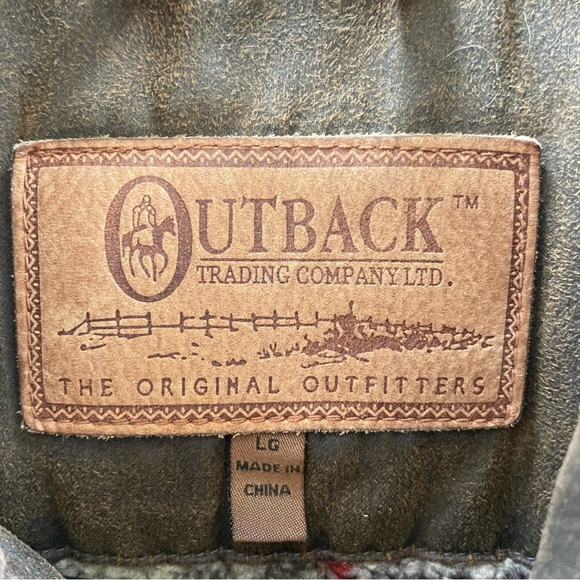 Outback jacket women's large brown mesa solid lined with inside pocket. - Picture 6 of 7